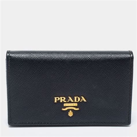 women prada card holder|Prada leather wallets for women.